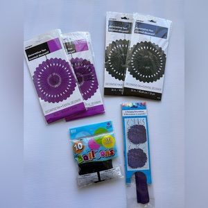 birthday party supplies